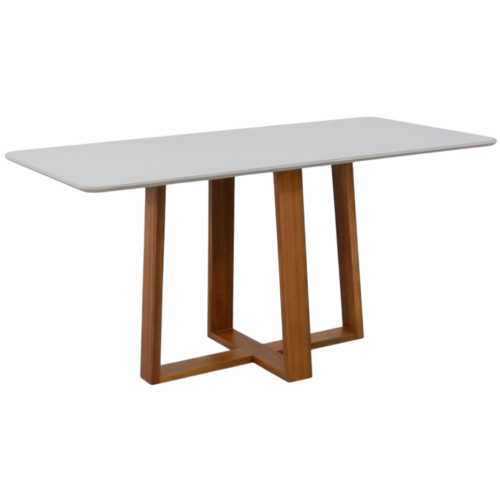 Alternative view of Mesa Pedro 160 Mel/Off White - ART ASSENTOS