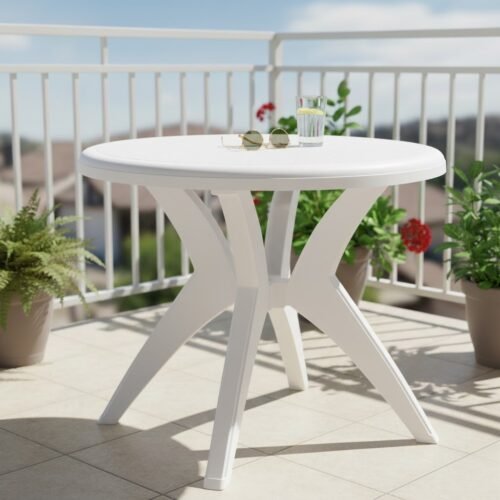 Mesa Deluxe 90 Branco - FORTE PLASTICO