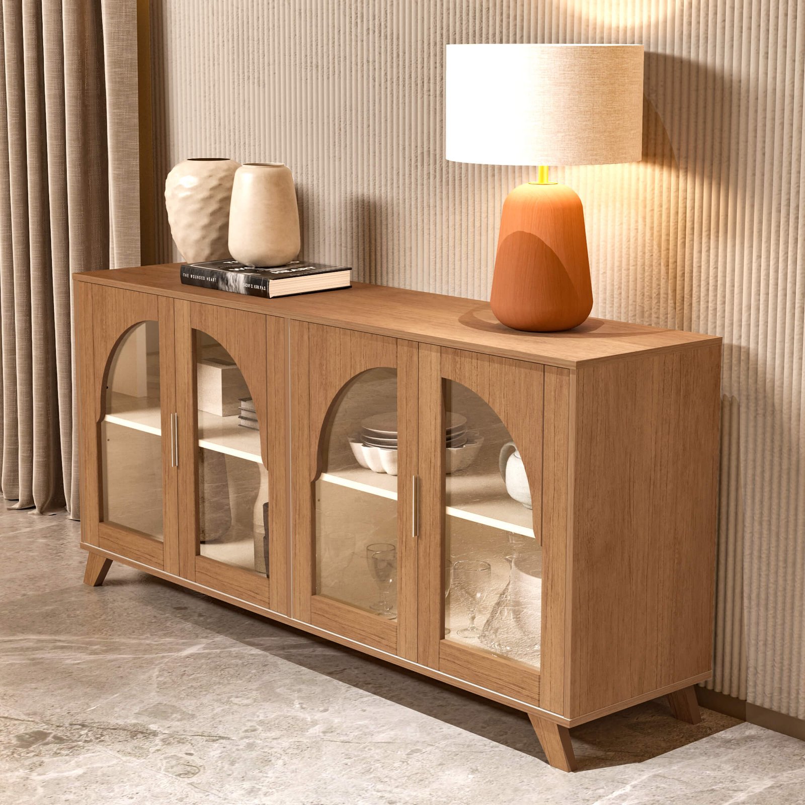 Buffet Murano Cinamomo/Off White - ARTELY - Imagem 3