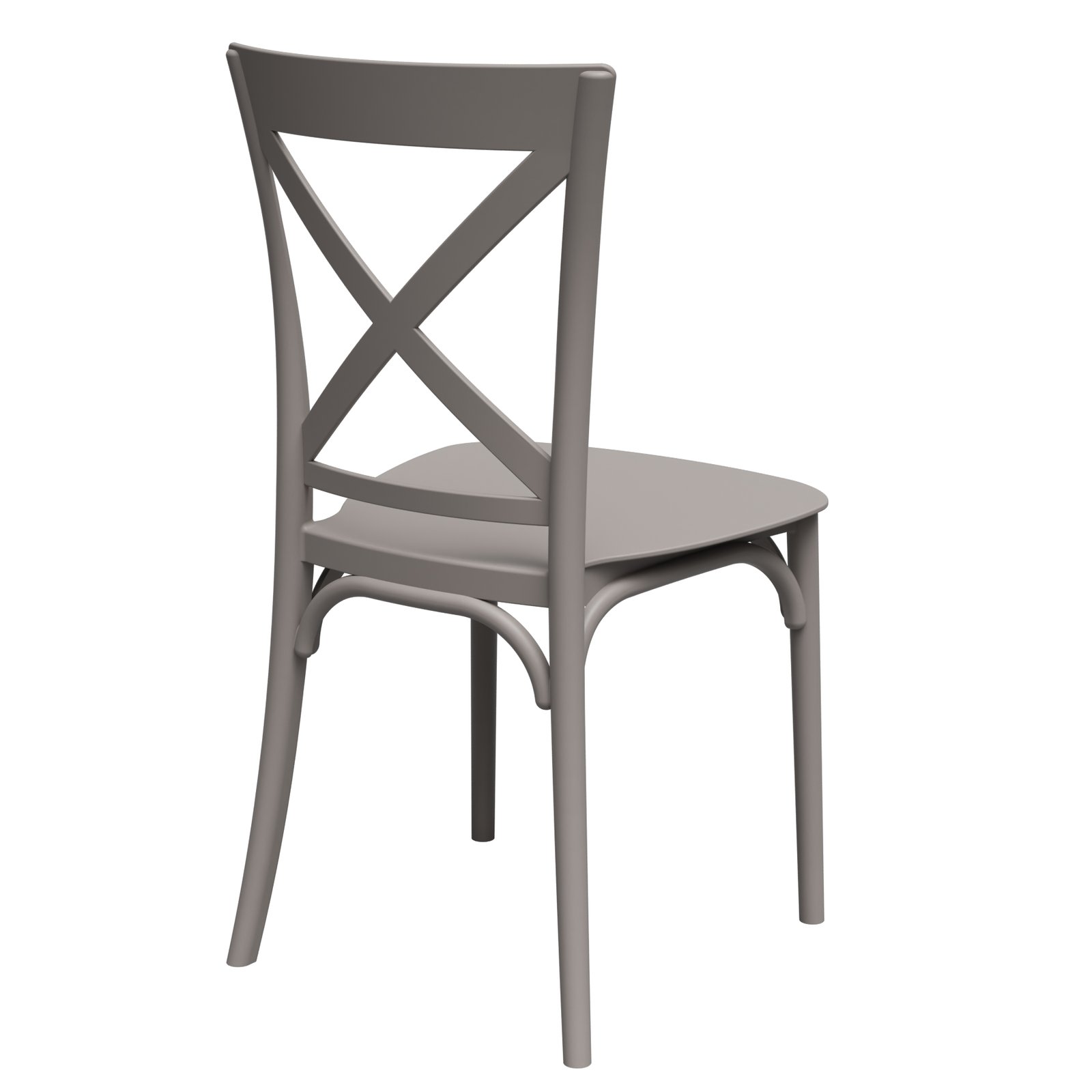 Cadeira Robust Cross Nude - FORTE PLASTICO - Imagem 3