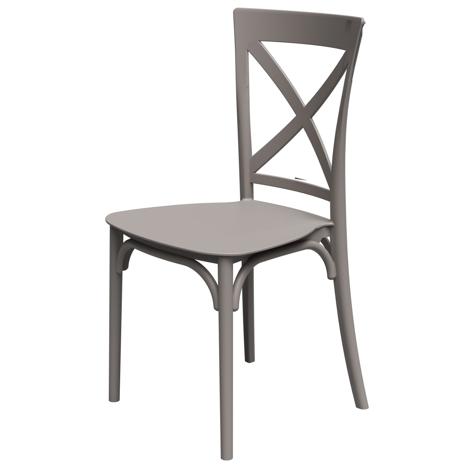 Cadeira Robust Cross Nude - FORTE PLASTICO - Imagem 4