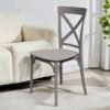 Cadeira Robust Cross Nude - FORTE PLASTICO