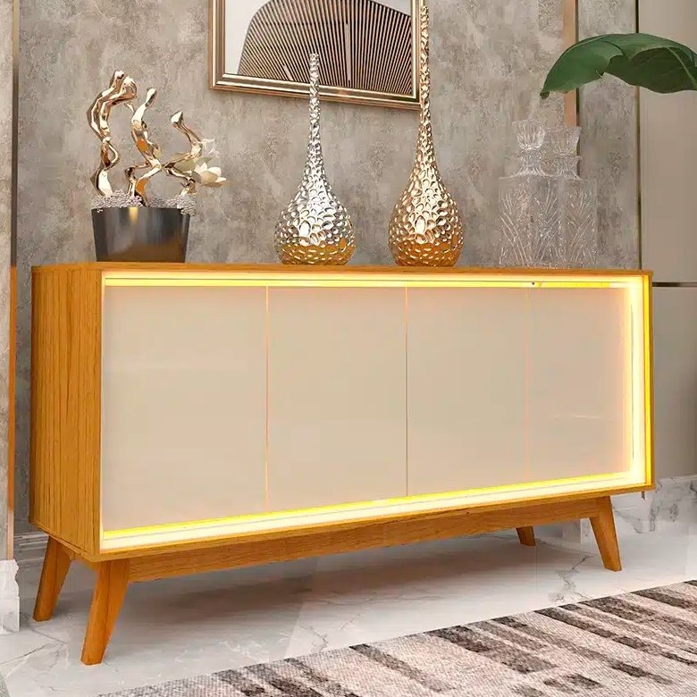 Buffet Requinte Naturale/off White - Gelius