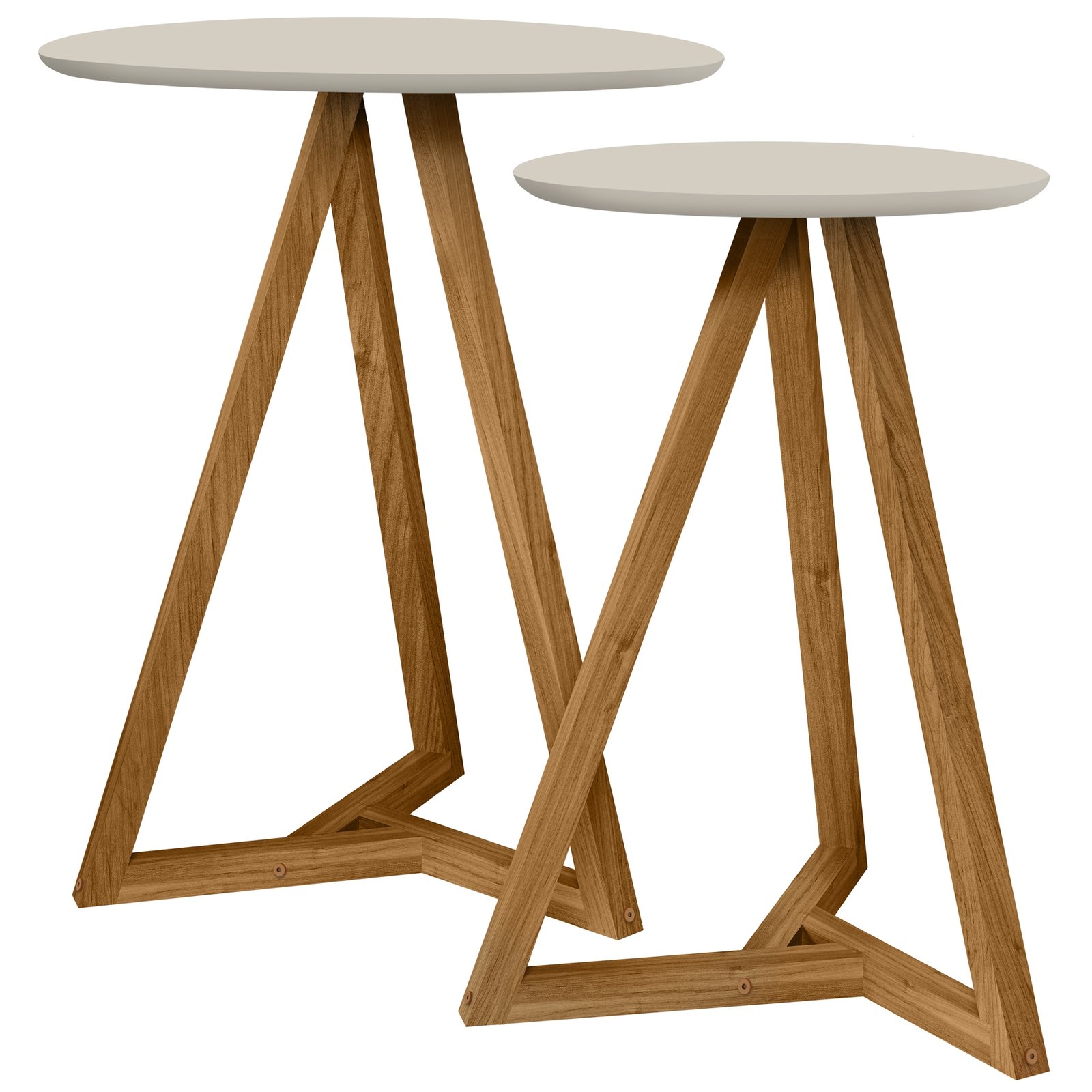 Mezanino Lateral Classic Off White/Nature - TEBARROT DO BRASIL - Imagem 3