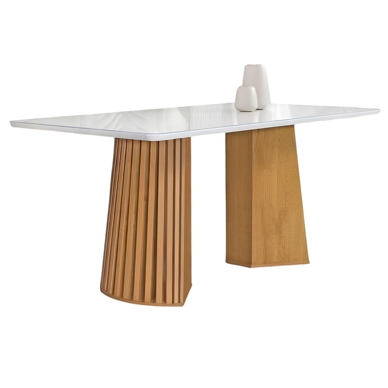 Mesa Nevada 120 (Tampo Smart Plus) Cinamomo/Off White - CEL MOVEIS - Imagem 2