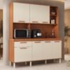 Kit Cozinha Dunas 1,80 m Cinamomo/Off White - ITATIAIA