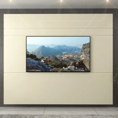 Alternative view of Painel até 85" Luminare 217 Off White - GELIUS