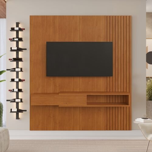 Painel até 55" Ímpetus (S/LED) + Nicho Naturale - MAVAULAR
