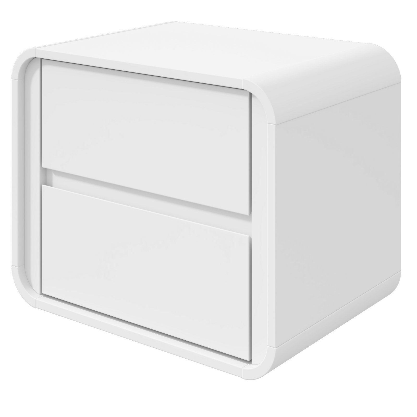 Mesa de Cabeceira Loop Branco - LOPAS - Imagem 7