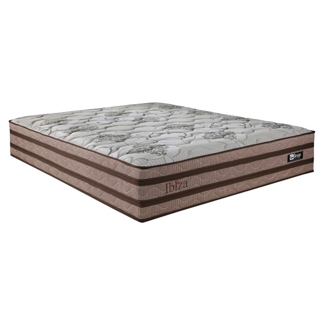 Colchão Casal Ibiza 34 cm D28 Molas Ensacadas - DESIGN COLCHÕES