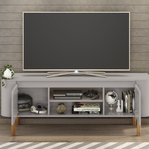 Alternative view of Rack ate 65" Camburi Off White - BECHARA