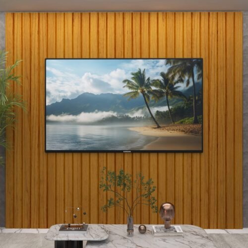 Alternative view of Painel até 85" Majestade 230 Naturale - GELIUS