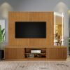 Painel até 75″ Vitrum Naturale + Rack Arezzo 2.2 Ripado/Naturale – MAVAULAR