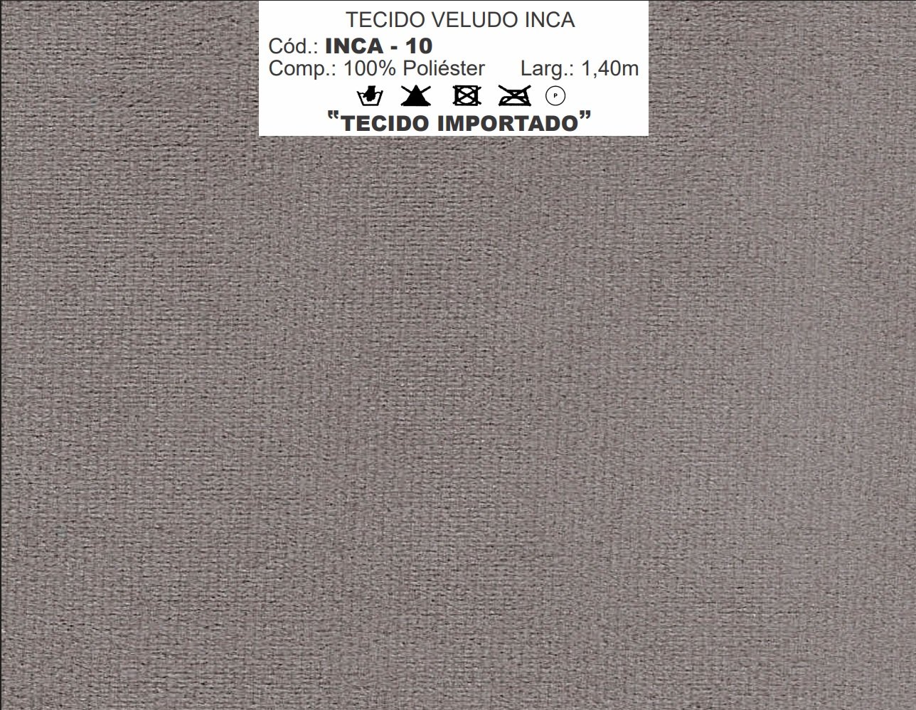 Sofá Retrátil e Reclinável Níger 2,50 m Veludo Cinza B010 - TREVO ESTOFADOS - Imagem 3