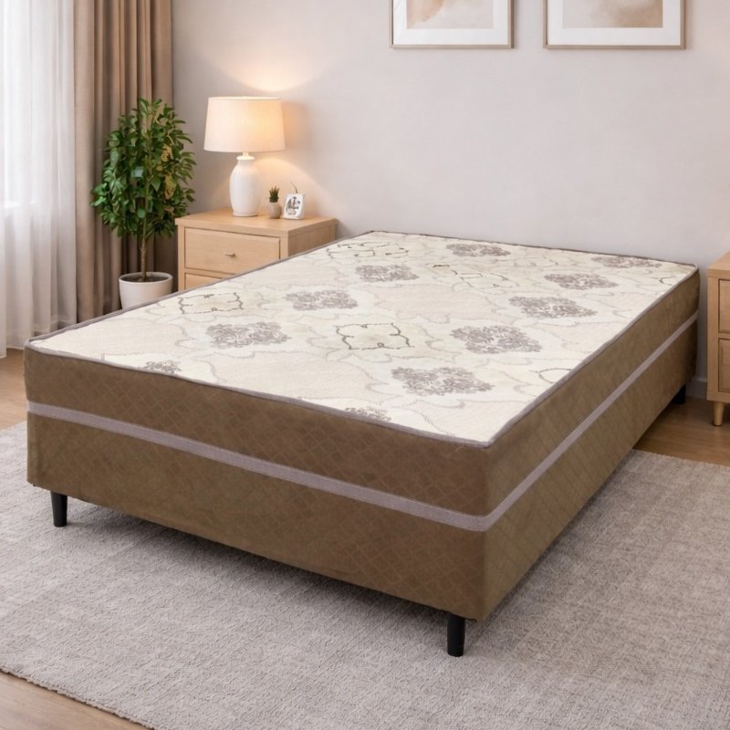 Cama Box Casal D28 Açucena - ECOTEC