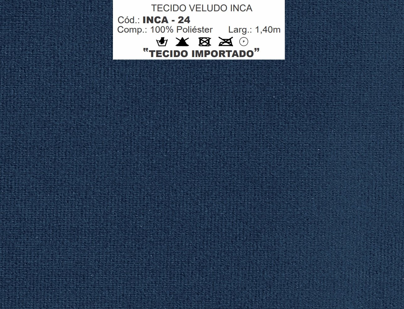 Cabeceira Queen Berlim Veludo Azul B024 - LARMOVEIS/TREVO ESTOFADOS - Imagem 3