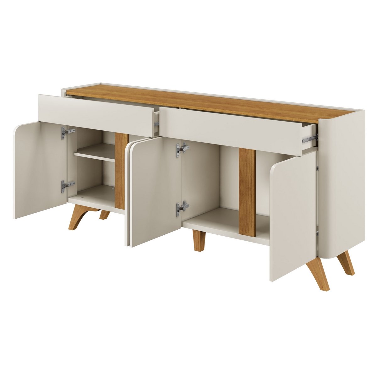Buffet Arcus Off White/Naturale - MAVAULAR - Imagem 4