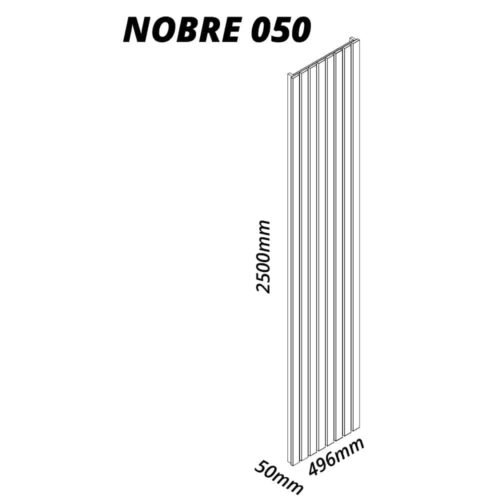 Alternative view of Placa Painel Ripado(Extensao)Nobre 49,6 cm Naturale - GELIUS