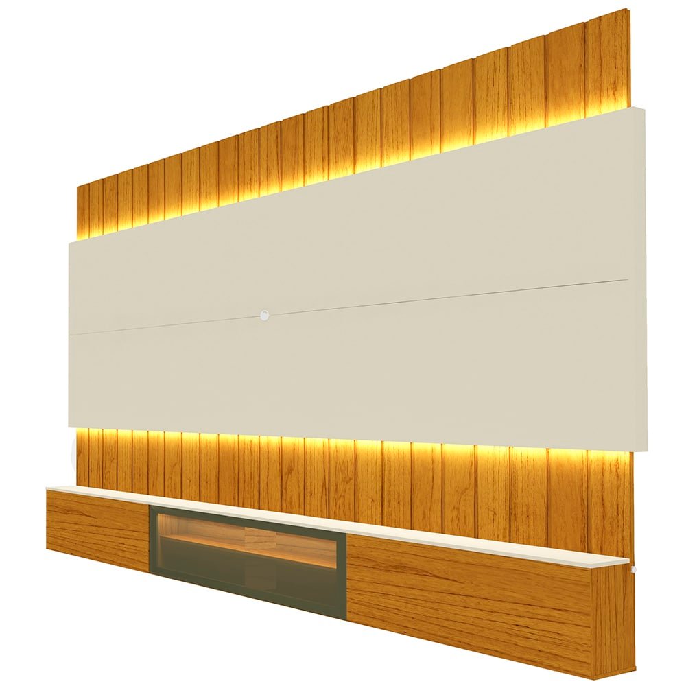 Home Suspenso até 85″ Soberano Reflecta 260 Naturale/Off White – GELIUS - Imagem 3