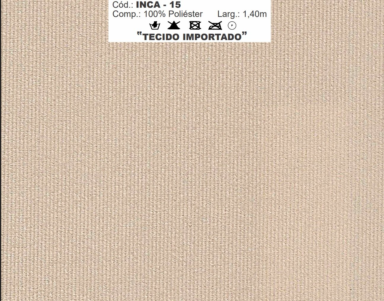 Cabeceira Casal Berlim Veludo Bege B015 - LARMÓVEIS/TREVO ESTOFADOS - Imagem 3