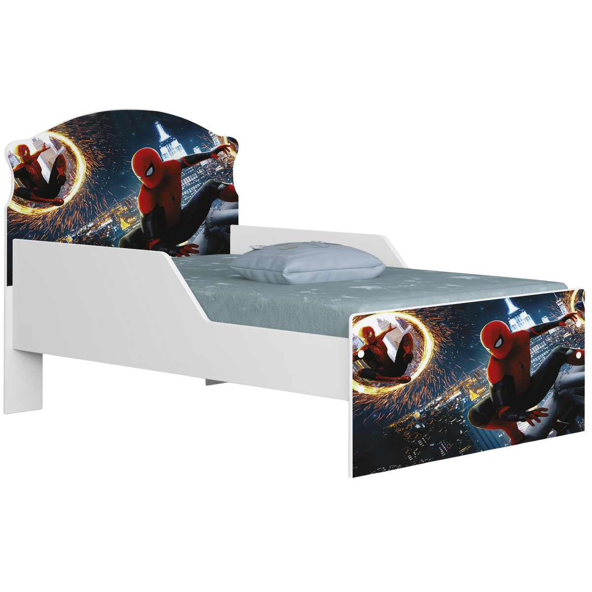 Mini Cama Juvenil Lívia (Menino) Homem-Aranha 14 - MADEC MÓVEIS - Imagem 2