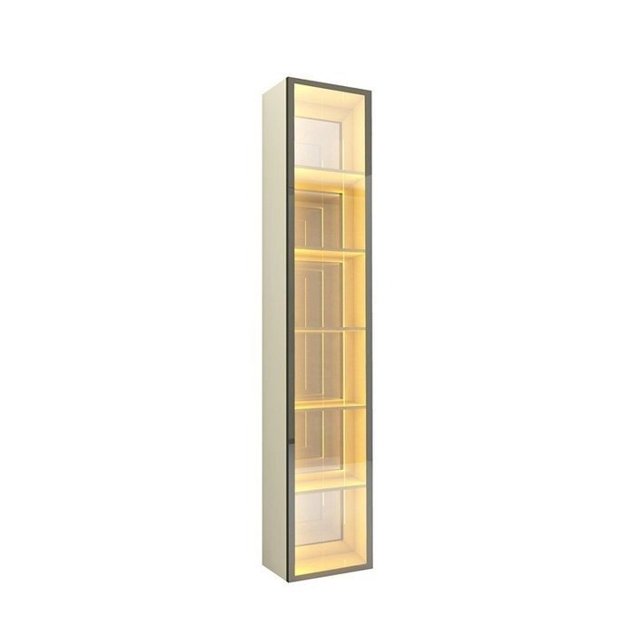 Cristaleira Torre Luminare Reflect Off White - GELIUS - Imagem 5