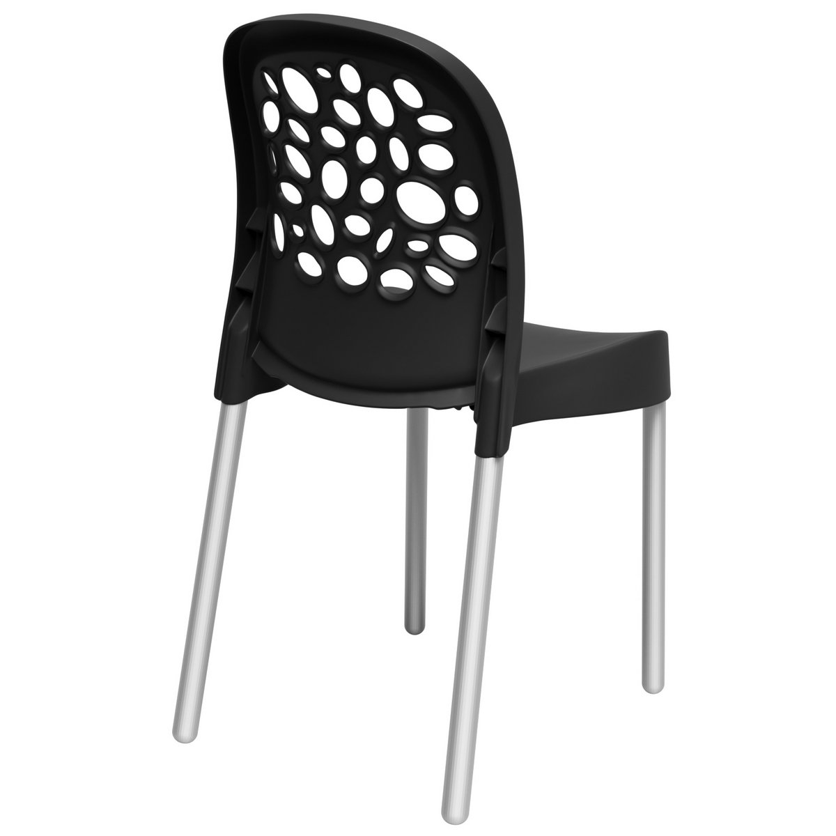 Cadeira Deluxe Preto - FORTE PLASTICO - Imagem 2