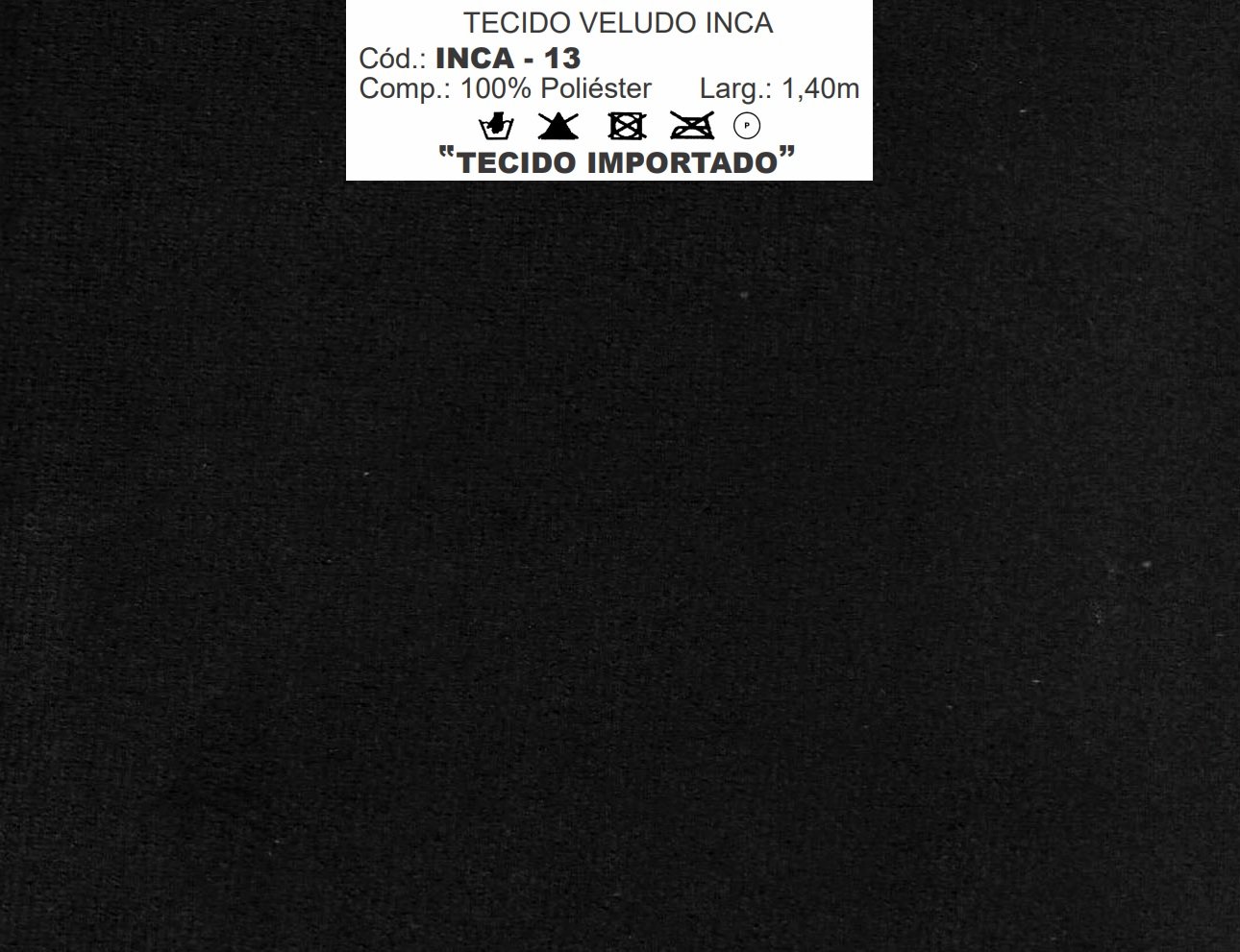 Cabeceira Casal Turim Veludo Preto B013 - LARMÓVEIS/TREVO ESTOFADOS - Imagem 3