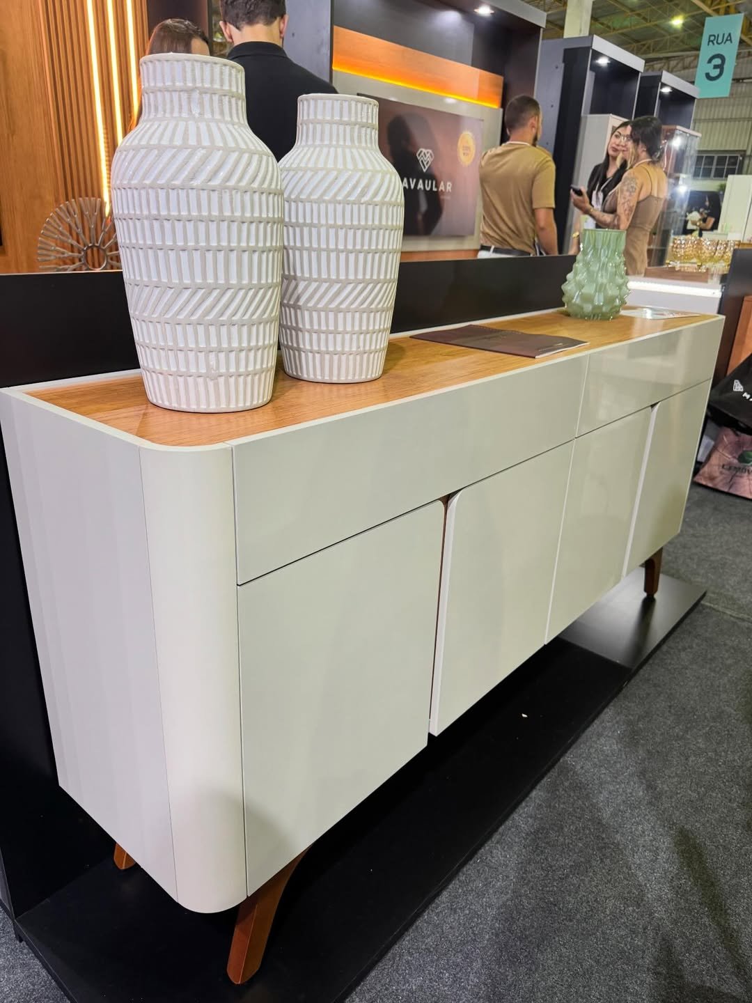 Buffet Arcus Off White/Naturale - MAVAULAR - Imagem 2