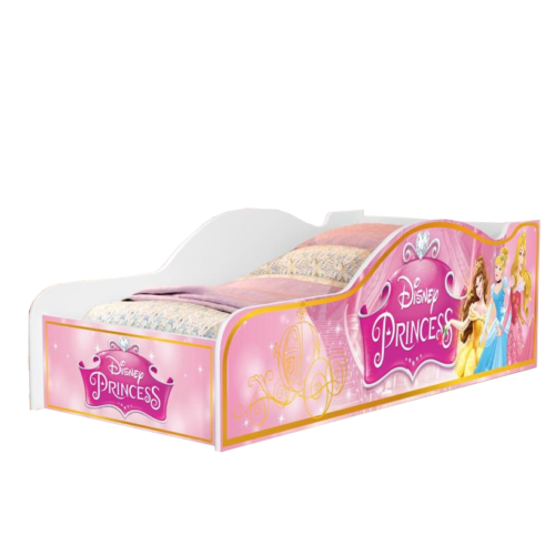 Alternative view of Cama Juvenil Carro (Menina) Princesas 16 - MADEC MÓVEIS