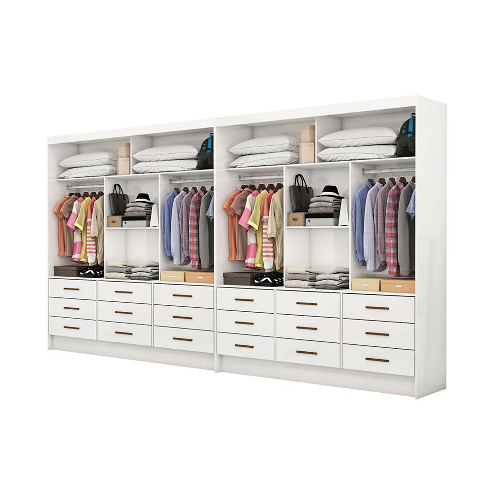 Closet Sevilha 1,62 m x 1,62 m Branco – CARIOCA MÓVEIS - Imagem 5