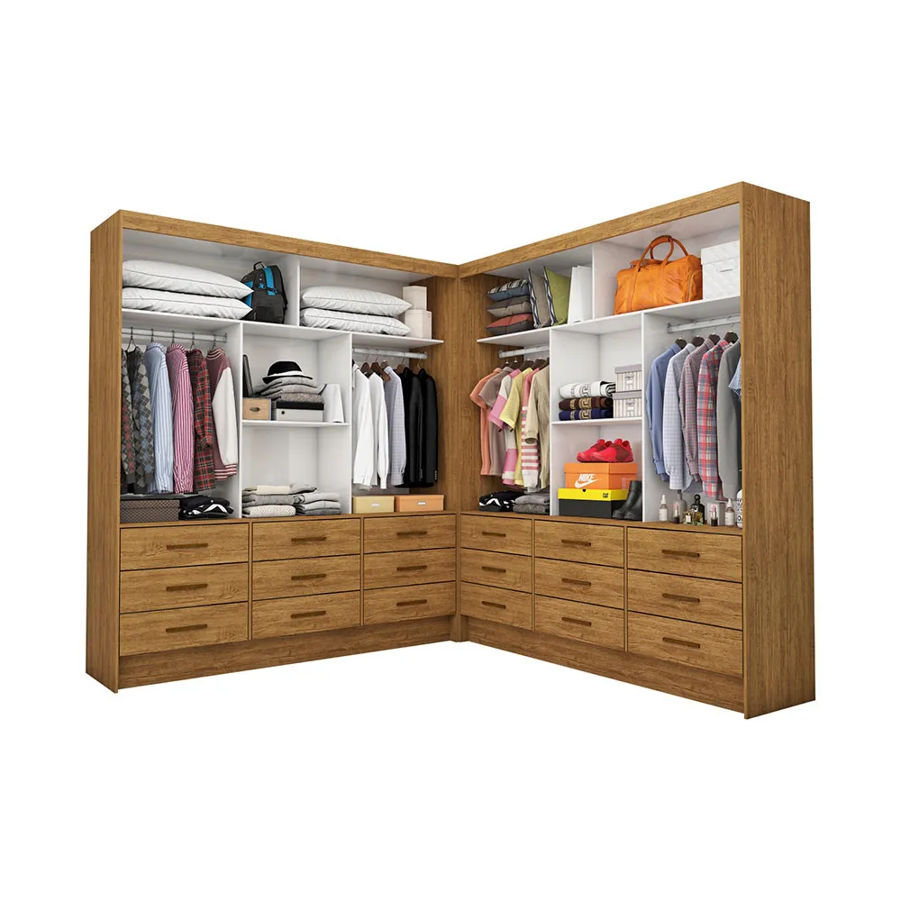 Closet Sevilha 1,62 m x 1,62 m Cinamomo – CARIOCA MÓVEIS - Imagem 4