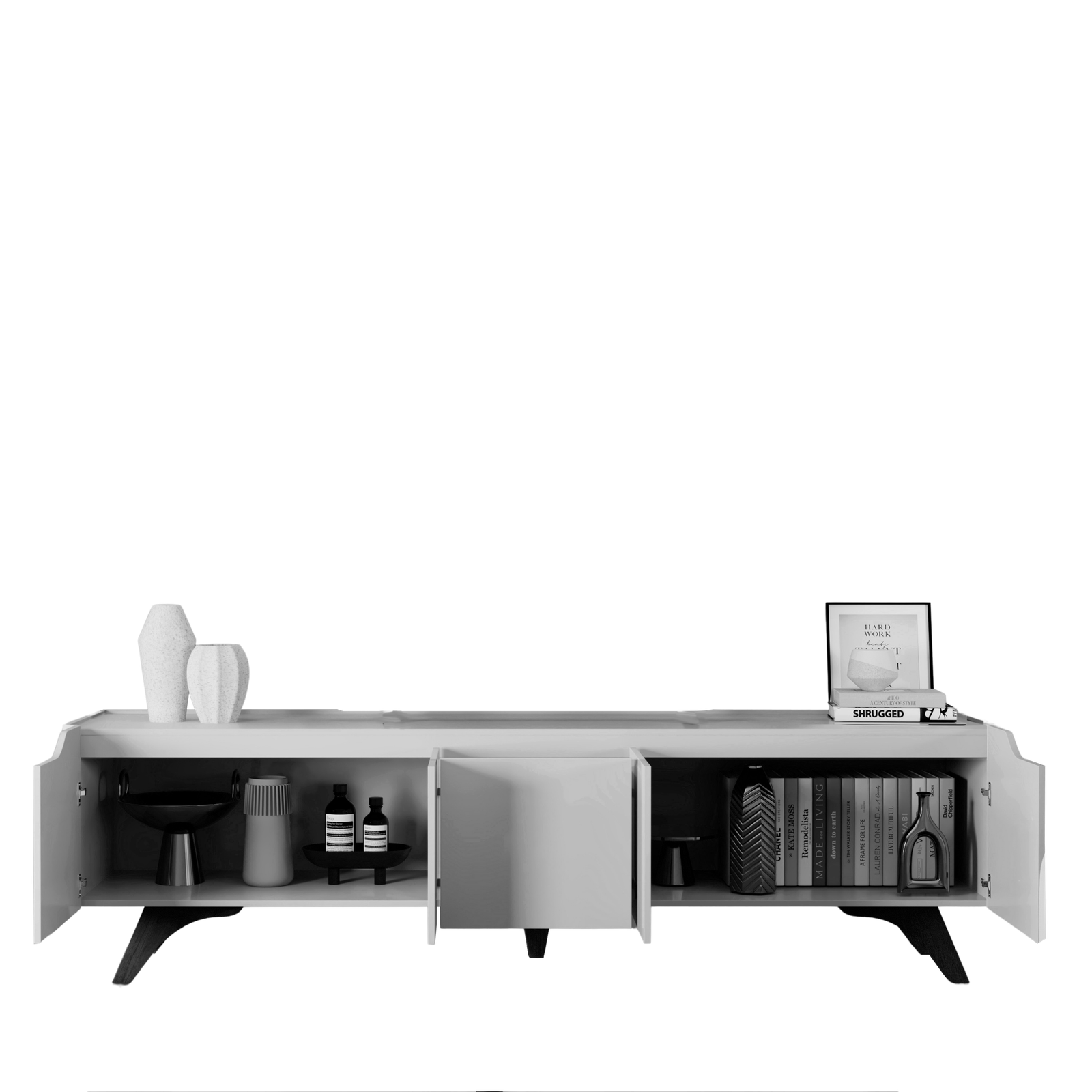 Painel até 75″ Union 2,34 + Rack Atenas 2,20 m Naturale – MAVAULAR - Imagem 3