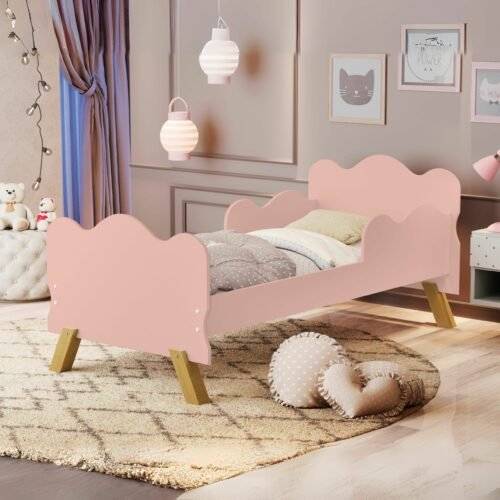 Mini Cama Juvenil Angel Rosé - MADEC MÓVEIS