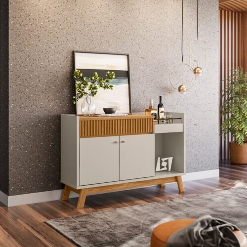 Buffet Lucca Nature/Off White - LINEA BRASIL