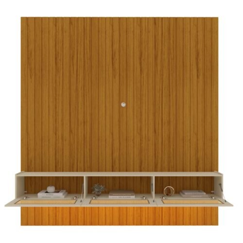 Alternative view of Home Suspenso até 85" Majestade 230 Naturale com Nicho Native Off White - GELIUS