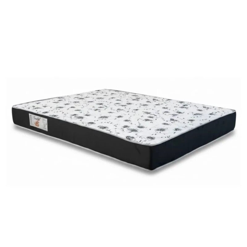 Colchão Queen Santé 100% Espuma D33 Nosso Sonho + Box Queen Sued Preto Ortobel - 158x198x57 | Suporta até 250kg - Imagem 7