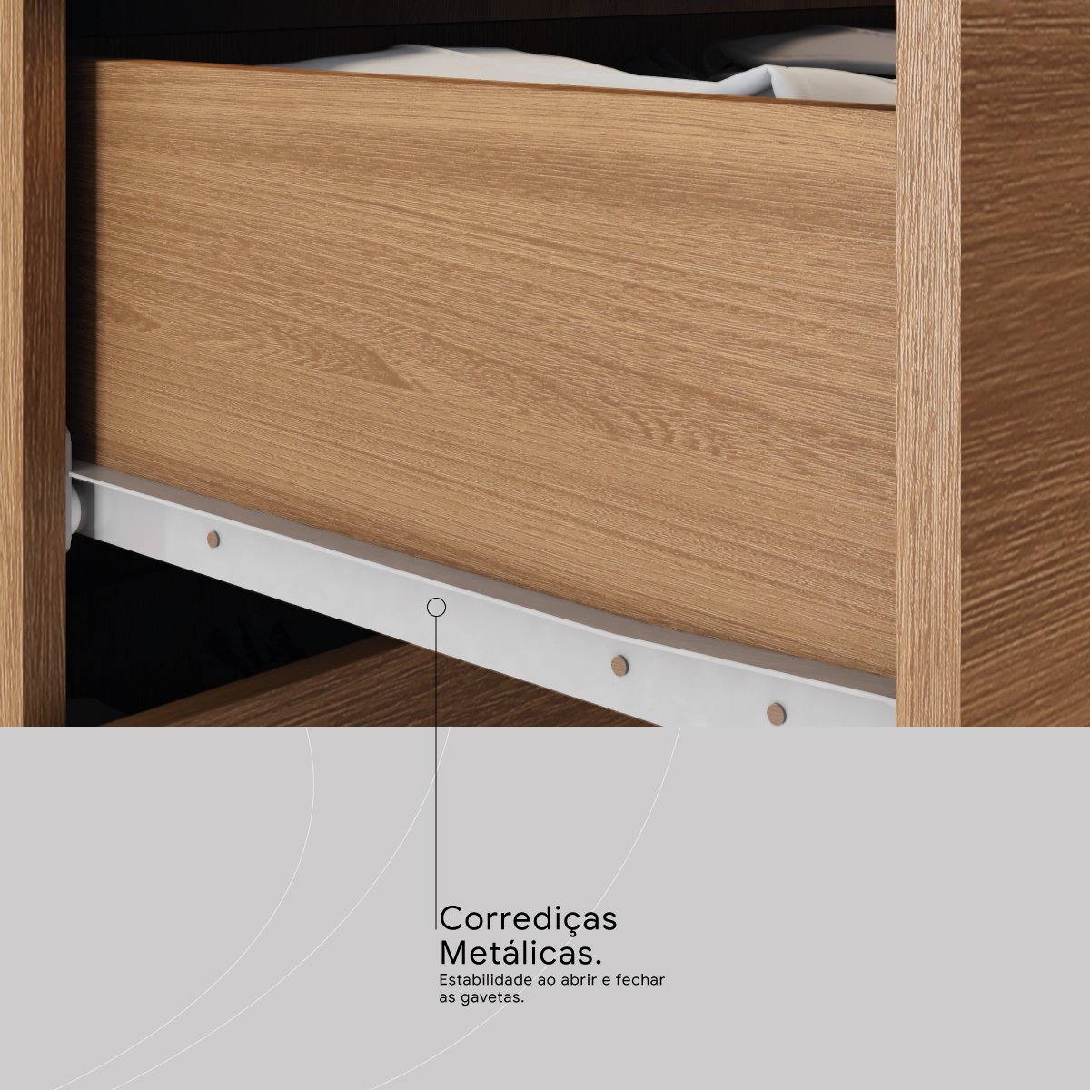 Gaveteiro Office Presence Amendola Touch – DEMOBILE - Imagem 5