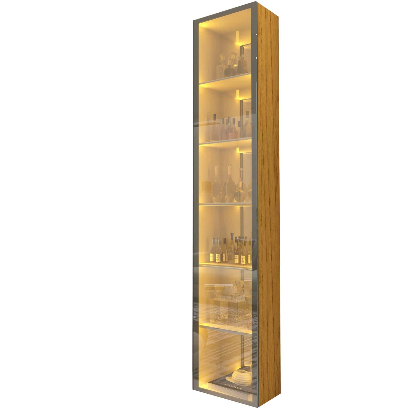 Cristaleira Torre Luminare Reflect Naturale - GELIUS - Imagem 6