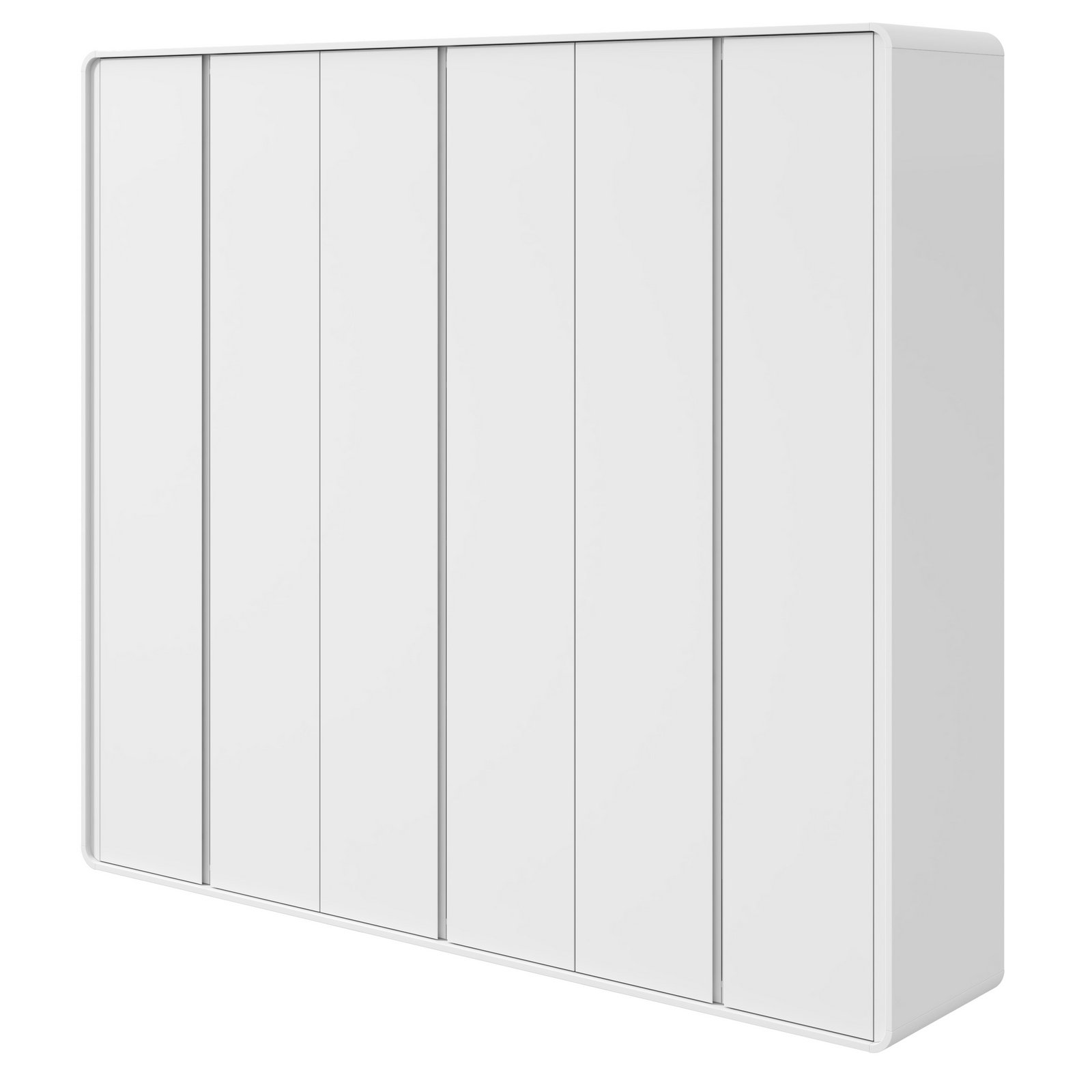 Guarda-Roupa 6 Portas Loop 2,70 m Branco - LOPAS - Imagem 5