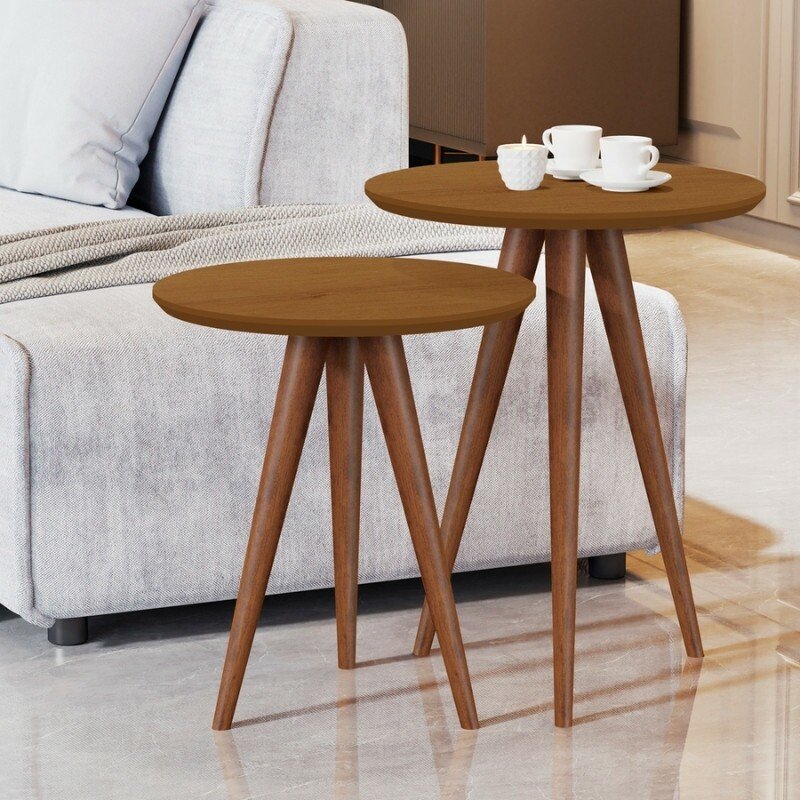 Conjunto Mesa de Apoio 8003 Luxo Nature JB Bechara - Imagem 2