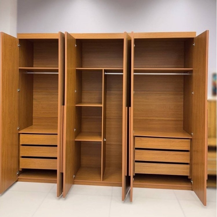 Guarda-Roupa 6 Portas Lucca Premium 2,73 m Naturale - RUFATO - Imagem 2