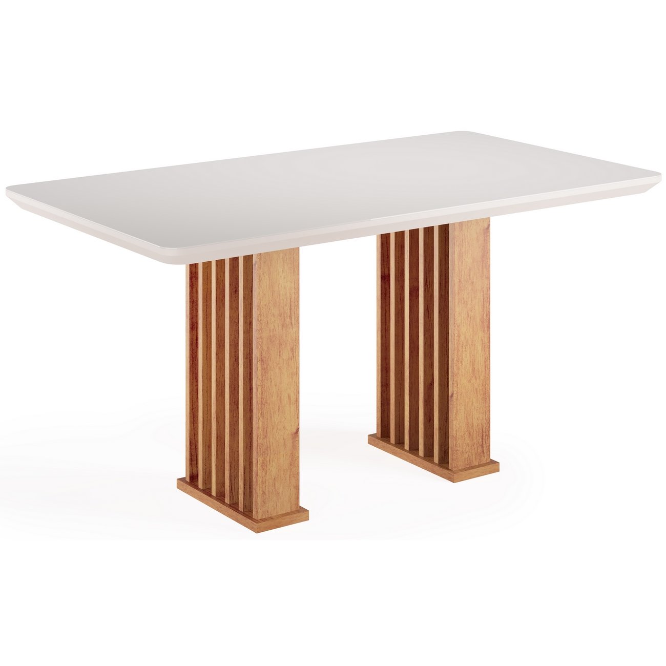 Mesa Mona/Munique 160 Mel/Blonde Off White - VIERO MOVEIS - Imagem 4