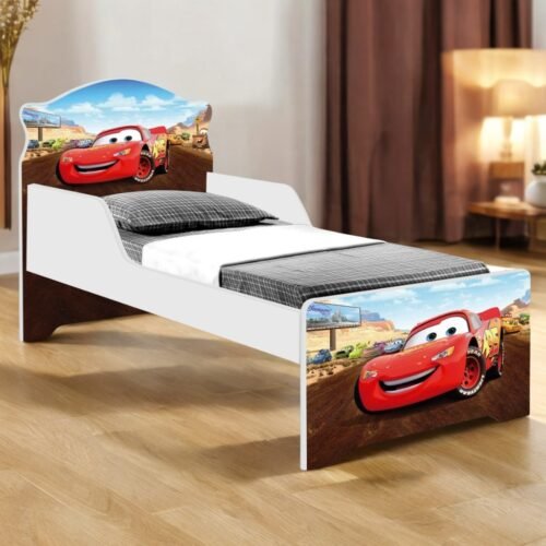 Mini Cama Juvenil Lívia (Menino) Carros 404186 – MADEC MÓVEIS