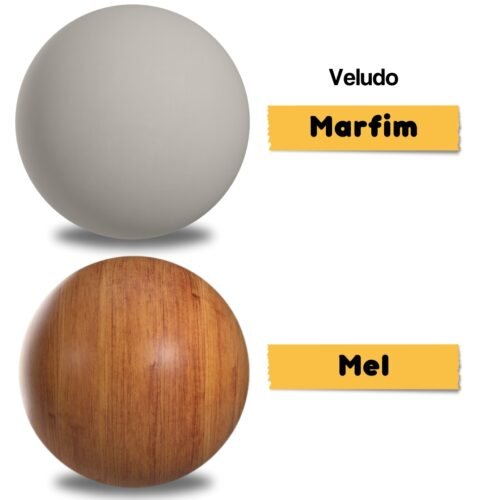 Alternative view of Kit 2 Cadeiras Brisa Mel/Veludo Marfim - VIERO MÓVEIS