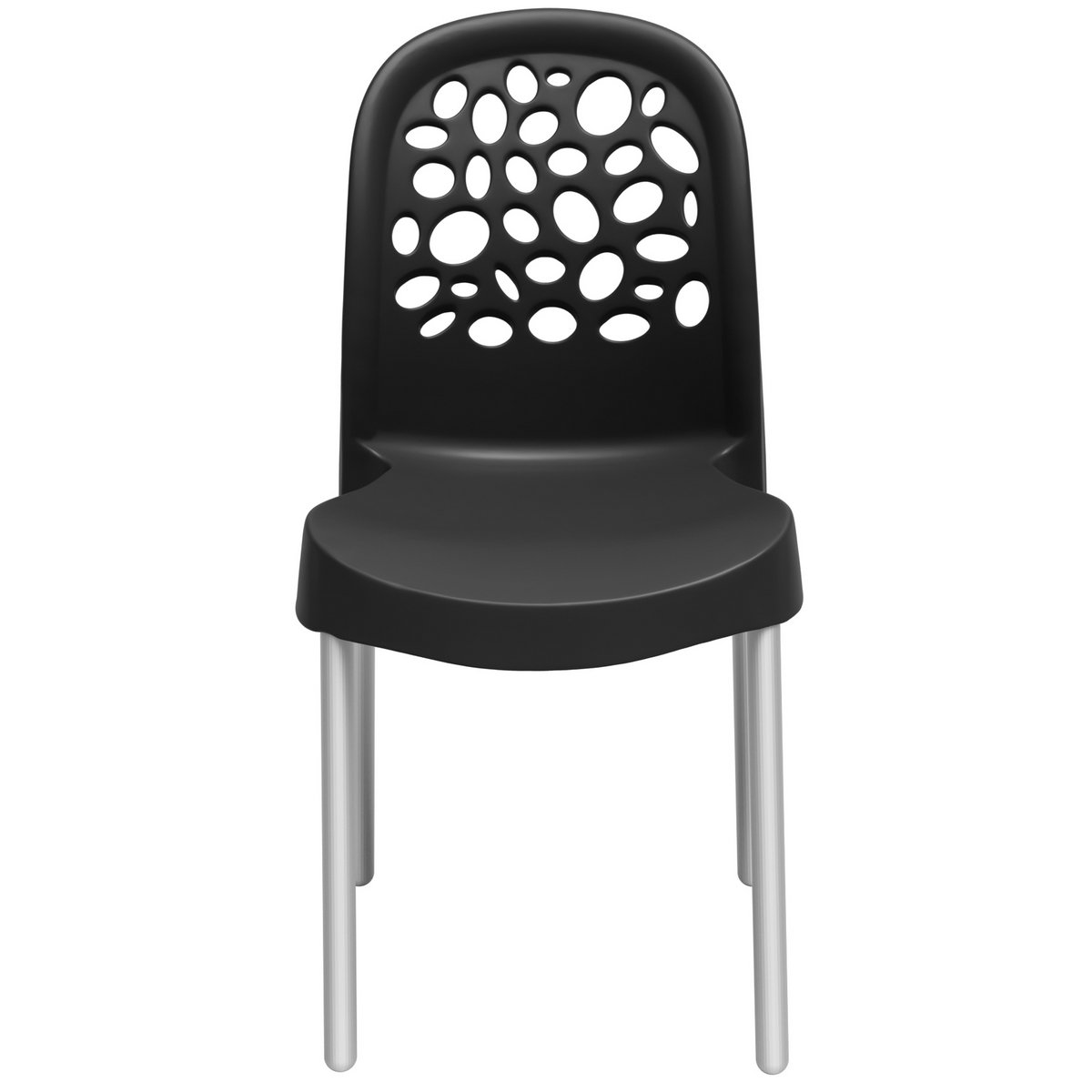 Cadeira Deluxe Preto - FORTE PLASTICO - Imagem 3